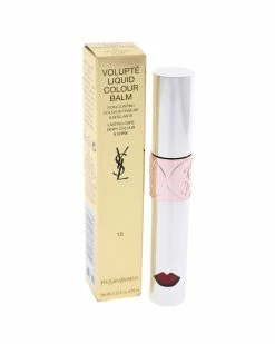 Promo 😍 Yves Saint Laurent 👩 Women's 0.2oz Mauve Nude Volupte Liquid Color Balm Lip & Cheek Makeup 🤩