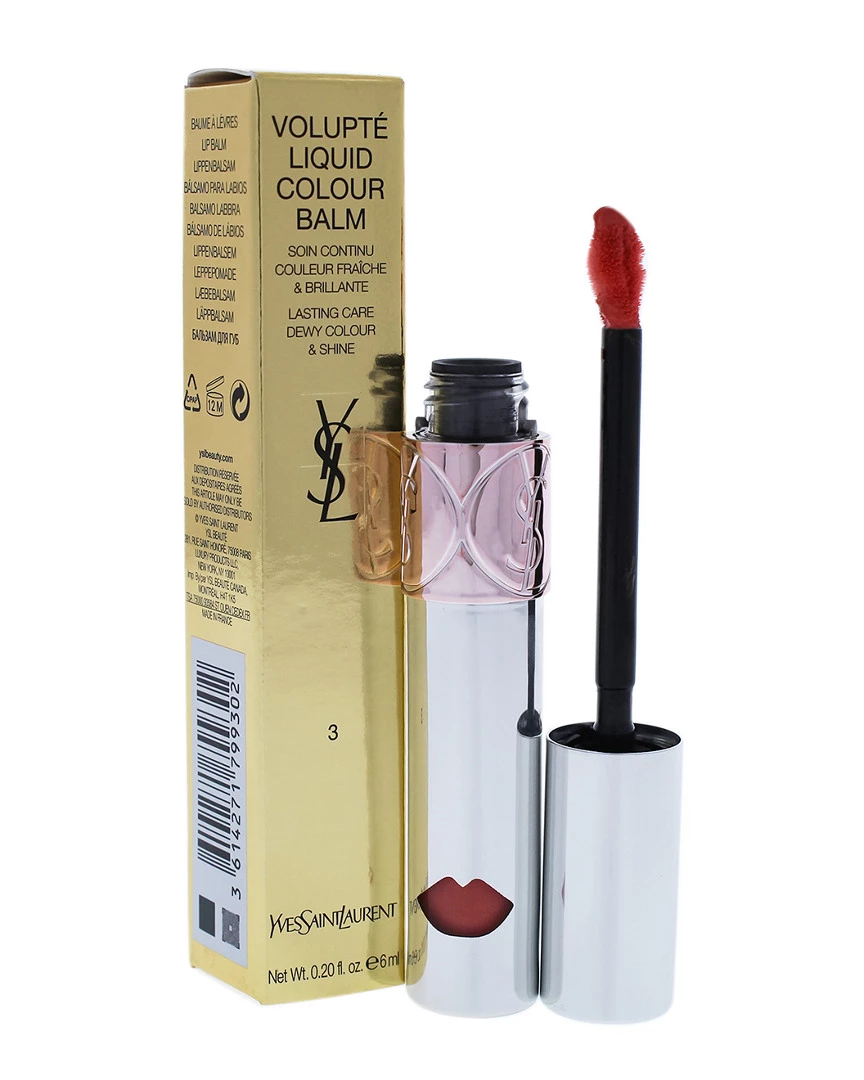 Hot Sale 🌟 Yves Saint Laurent 👩 Women's 0.2oz Nude Coral Volupte Liquid Color Balm Lip & Cheek Makeup 😍 3 Hot Sale 🌟 Yves Saint Laurent 👩 Women's 0.2oz Nude Coral Volupte Liquid Color Balm Lip & Cheek Makeup 😍