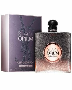 New 👍 Yves Saint Laurent 3oz Black Opium Floral Shock EDP Spray 👩 Women Fragrance 🌟