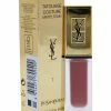 Hot Sale 😍 Yves Saint Laurent 0.2oz 7 Nu Interdit Tatouage Couture Liquid Matte Lip Stain 👩 Women Lip & Cheek Makeup 🔥