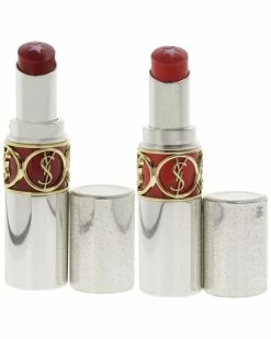 Buy 🔔 Yves Saint Laurent Rouge Volupte RockN Shine 💄 Lipstick Set 👩 Women Makeup Sets 👏