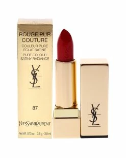 Best reviews of 🎁 Yves Saint Laurent 0.13oz Rouge Pur Couture 💄 Lipstick - 87 Red Dominance 👩 Women Lip & Cheek Makeup ⭐