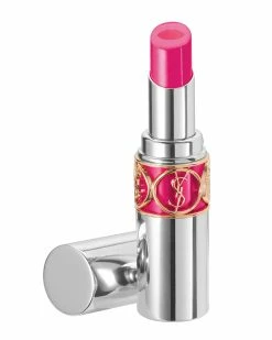 New 🎉 Yves Saint Laurent 0.12oz 11 Play Me Fuchsia Volupte Tint-in-Balm 👩 Women Lip & Cheek Makeup 🔥