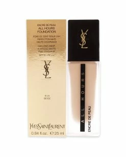Hot Sale 🥰 Yves Saint Laurent 0.84oz All Hours Foundation SPF 20 - B25 Beige 👩 Women Face & Eye Makeup 🎁