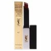 New 🔥 Yves Saint Laurent 0.07oz Rouge Pur Couture The Slim Sheer Matte 💄 Lipstick - 107 Bare Burgundy 👩 Women Lip & Cheek Makeup 👏