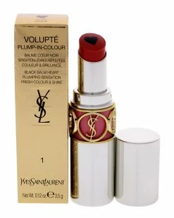 Outlet 🌟 Yves Saint Laurent 0.12oz Volupte Plump Lip Balm 👩 Women Lip & Cheek Makeup 🔥