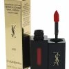 Brand new 👍 Yves Saint Laurent 0.18oz 402 Rouge Remix Rouge Pur Couture Vernis A Levres Vinyl Cream 👩 Women Lip & Cheek Makeup 😉 -Yves Saint Laurent Shop 1111739492 RLLZ 1