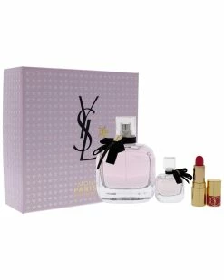 Buy 😉 Yves Saint Laurent Saint Laurent 👩 Women's 3pc Mon Paris Fragrance Set 🛒