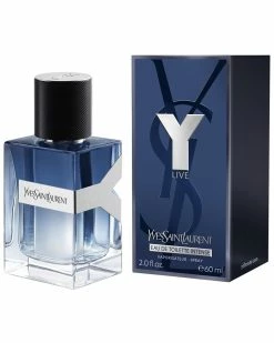 Budget 😀 Yves Saint Laurent Men's 2oz "Y" Live EDT Intense Spray Cologne & Aftershave 🌟