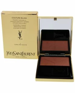 New 🥰 Yves Saint Laurent 0.11oz #4 Corail Rive Gauche Couture Blush 👩 Women Lip & Cheek Makeup 🛒