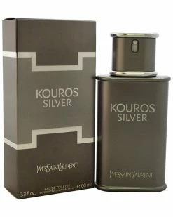 Hot Sale 💯 Yves Saint Laurent Kouros Silver 3.3oz Men's Eau De Toilette Spray Cologne & Aftershave 🔔