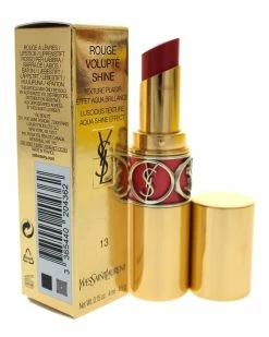 Buy 🔔 Yves Saint Laurent 0.15oz Rouge Volupte Pink In Paris Shine 💄 Lipstick 👩 Women Lip & Cheek Makeup ✨