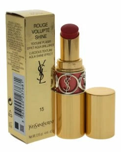 Buy 🛒 Yves Saint Laurent 0.15oz Corail Intuitive Rouge Volupte Shine 💄 Lipstick 👩 Women Lip & Cheek Makeup ✨