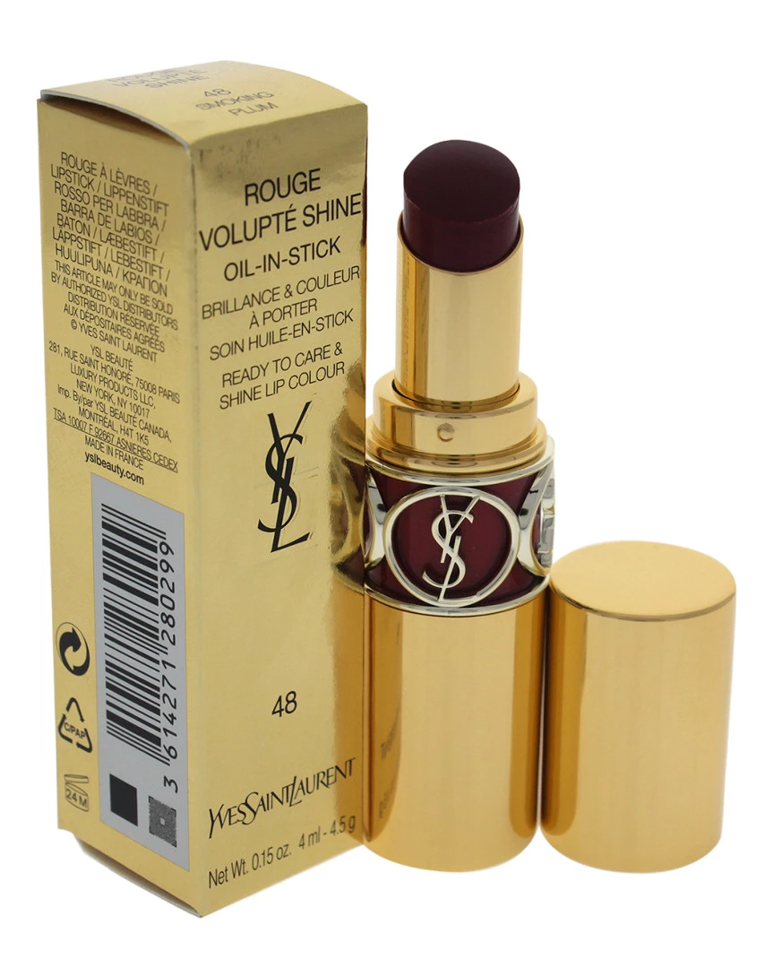 Top 10 ✔️ Yves Saint Laurent 0.15oz Smoking Plum Rouge Volupte Shine Oil-In-Stick 💄 Lipstick 👩 Women Lip & Cheek Makeup 🥰 3 Top 10 ✔️ Yves Saint Laurent 0.15oz Smoking Plum Rouge Volupte Shine Oil-In-Stick 💄 Lipstick 👩 Women Lip & Cheek Makeup 🥰