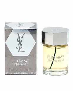 New 🛒 Yves Saint Laurent Men's 3.3oz L'Homme Eau De Toilette Spray Cologne & Aftershave 🛒