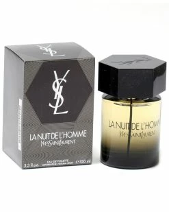 Best Sale 🎉 Yves Saint Laurent Men's 3.3oz La Nuit De L'Homme Eau De Toilette Spray Cologne & Aftershave ✨