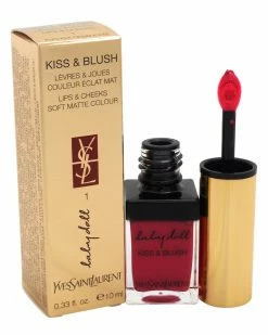 Wholesale 😉 Yves Saint Laurent 0.33oz Fuchsia Desinvolte Baby Doll Kiss & Blush 👩 Women Lip & Cheek Makeup 🤩