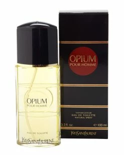 Discount ⭐ Yves Saint Laurent Men's "Opium" 3.3oz Eau De Toilette Spray Cologne & Aftershave 🎁