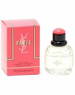 Budget 🧨 Yves Saint Laurent 👩 Women's "Paris" 2.5oz Eau De Toilette Spray Fragrance 🥰
