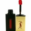 Coupon 🌟 Yves Saint Laurent .2oz Rouge Laque Rouge Pur Couture Vernis A Levres Glossy Stain 👩 Women Lip & Cheek Makeup ⭐