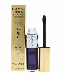 Outlet 🎁 Yves Saint Laurent 👩 Women's 0.15oz Violet Wave Full Metal Shadow Face & Eye Makeup 😉