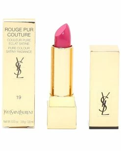 New ✨ Yves Saint Laurent 0.13oz #19 Fuchsia Rouge Pur Couture 👩 Women Lip & Cheek Makeup 💯
