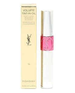 Hot Sale 💯 Yves Saint Laurent 0.20oz #14 Pink Me If You Can Volupte Tint In Oil 👩 Women Lip & Cheek Makeup 🎁