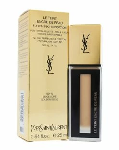 Best deal 👍 Yves Saint Laurent 0.84oz Golden Beige Fusion Ink Foundation SPF 18 👩 Women Face & Eye Makeup 🎁