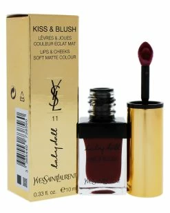 Cheapest ✔️ Yves Saint Laurent 0.33oz Prune Impertinente Baby Doll Kiss And Blush 👩 Women Lip & Cheek Makeup ❤️