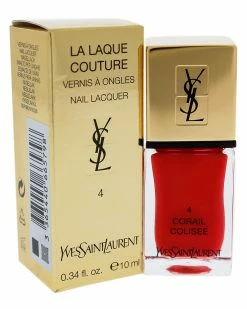 Buy 😀 Yves Saint Laurent 0.34oz Corail Colisee La Laque Couture 👩 Women Bath & Body 🧨